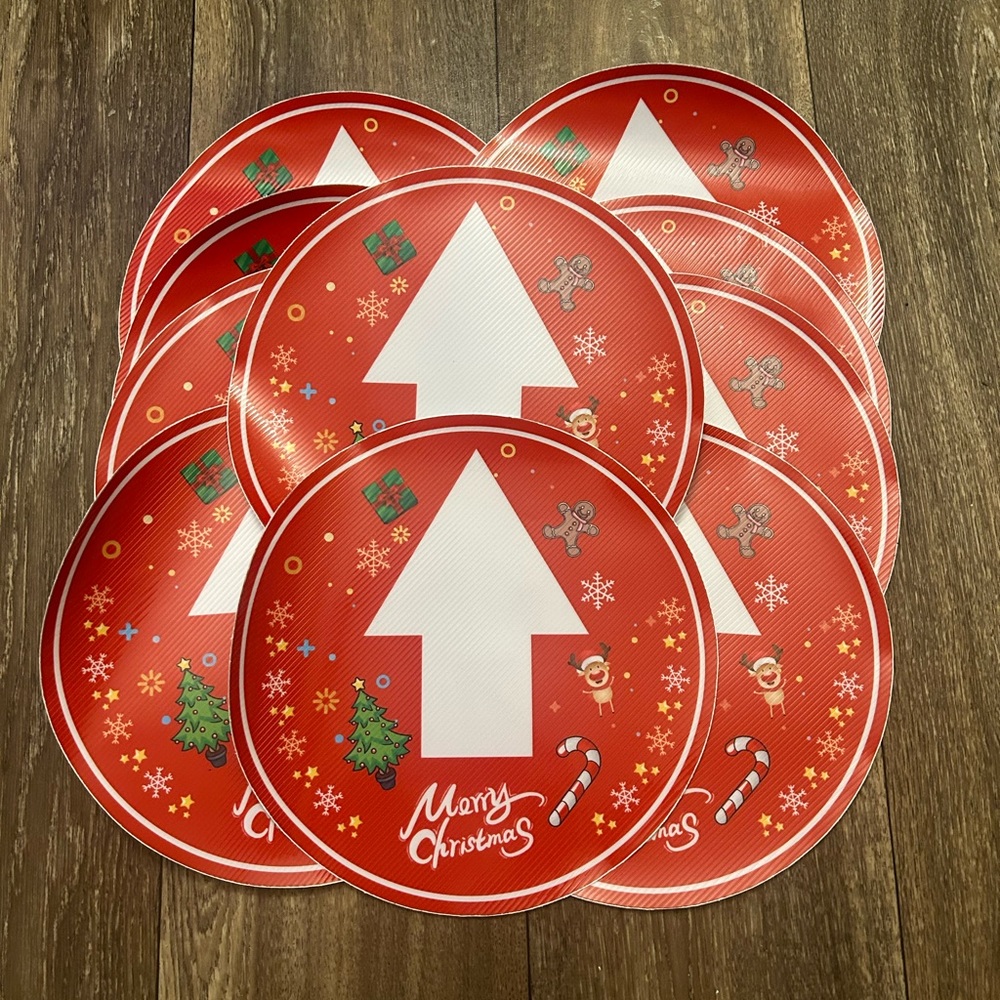 001 LOT: Arrow Floor Christmas Decals